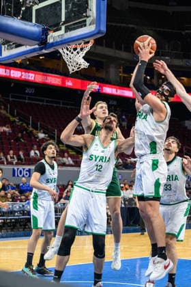 August 28, 2026, Manilla, Manila, Philippines: Australia vs Syria in their Group E match of the FIBA Basketball World Cup Qualifiers at the Mall of Asia Arena, Manila, Philippines on Friday 28 August 2026. Manilla Philippines - ZUMAr144 20260828_zap_r144_027 Copyright: xJaynexRussellx
