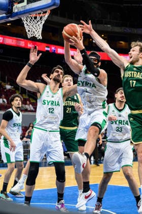 August 28, 2026, Manilla, Manila, Philippines: Australia vs Syria in their Group E match of the FIBA Basketball World Cup Qualifiers at the Mall of Asia Arena, Manila, Philippines on Friday 28 August 2026. FIBA World Cup Basketball Asian Qualifiers  - ZUMAr144 20260828_zap_r144_028 Copyright: xJaynexRussellx