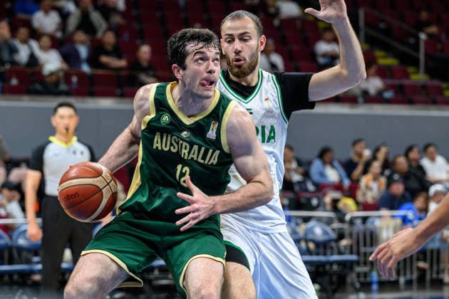 August 28, 2026, Manilla, Manila, Philippines: Australia s Josh BANNAN in action.Australia vs Syria in their Group E match of the FIBA Basketball World Cup Qualifiers at the Mall of Asia Arena, Manila, Philippines on Friday 28 August 2026. Manilla Philippines - ZUMAr144 20260828_zap_r144_036 Copyright: xJaynexRussellx