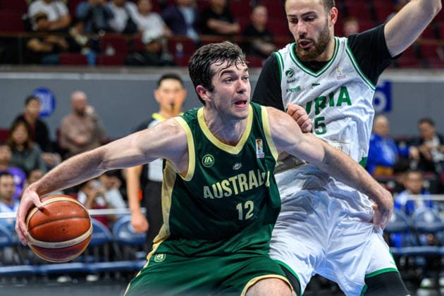 August 28, 2026, Manilla, Manila, Philippines: Australia s Josh BANNAN in action.Australia vs Syria in their Group E match of the FIBA Basketball World Cup Qualifiers at the Mall of Asia Arena, Manila, Philippines on Friday 28 August 2026. FIBA World Cup Basketball Asian Qualifiers  - ZUMAr144 20260828_zap_r144_037 Copyright: xJaynexRussellx