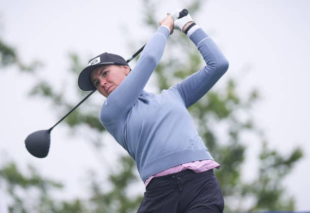 2026 KPMG Women s Irish Open, The K Club, Kildare 28 8 2026 Kelsey Bennett of Australia tees off on the 18th Kelsey Bennett tees off on the 18th 28 8 2026  Copyright: xx RDR_2467