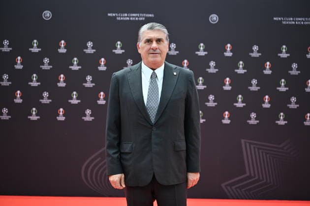 UEFA Europa League and Conference League 2026 27 League Phase Draws MONACO, MONACO - AUGUST 28: Besiktas Club President Serdal Adali arrives to attend the draw ceremony for the league phase of the 2026-2027 UEFA Europa League and Conference League football tournament at the Grimaldi Forum in the Principality of Monaco on August 28, 2026. Mustafa Yalcin Anadolu Monaco Monaco. Editorial use only. Please get in touch for any other usage.  Copyright: x2026xAnadoluxMustafaxYalcinx