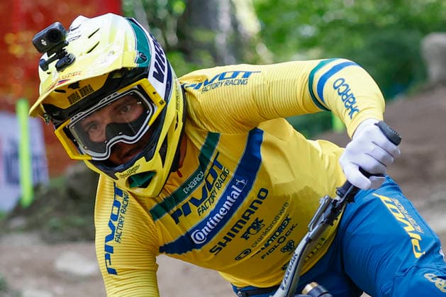 TRENTO, ITALY - AUGUST 28: Roger Vieira from Brasil on his last training ahead the Uci Mountainbike World Championship, WM, Weltmeisterschaft - Women and Men Elite Downhill qualifications at Val di Sole on August 28, 2026 in Trento, Italy. Trento Val di Sole Trento Italy Copyright: xJustPictures.ch FrancescoxMinghettix jp-en-EuSpIm-JP6_FRM_UCIWC_WMNDH_28_Aug_000159-2