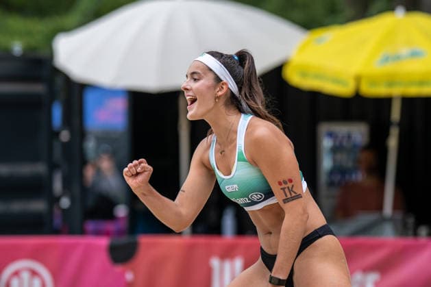 RECORD DATE NOT STATED German Beach Championship - Deutsche Beachvolleyball Meisterschaft Dortmund, Germany 28.08.2026 DORTMUND, GERMANY - AUGUST 28: Sophia Neuß (Player 2, Eintracht Spontent) during the German Beach Championship - Deutsche Beachvolleyball Meisterschaft at Dortmund on August 28, 2026 in Dortmund, Germany. Copyright: xBEAUTIFULxSPORTS PeterxWeberx