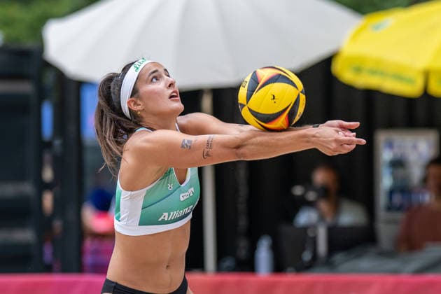 RECORD DATE NOT STATED German Beach Championship - Deutsche Beachvolleyball Meisterschaft Dortmund, Germany 28.08.2026 DORTMUND, GERMANY - AUGUST 28: Sophia Neuß (Player 2, Eintracht Spontent) during the German Beach Championship - Deutsche Beachvolleyball Meisterschaft at Dortmund on August 28, 2026 in Dortmund, Germany. Copyright: xBEAUTIFULxSPORTS PeterxWeberx