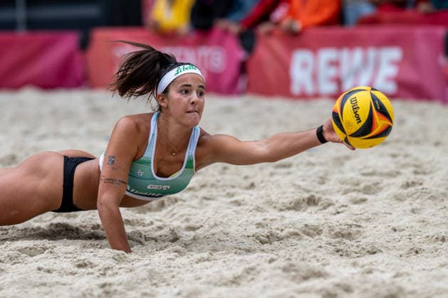 RECORD DATE NOT STATED German Beach Championship - Deutsche Beachvolleyball Meisterschaft Dortmund, Germany 28.08.2026 DORTMUND, GERMANY - AUGUST 28: Sophia Neuß (Player 2, Eintracht Spontent) during the German Beach Championship - Deutsche Beachvolleyball Meisterschaft at Dortmund on August 28, 2026 in Dortmund, Germany. Copyright: xBEAUTIFULxSPORTS PeterxWeberx