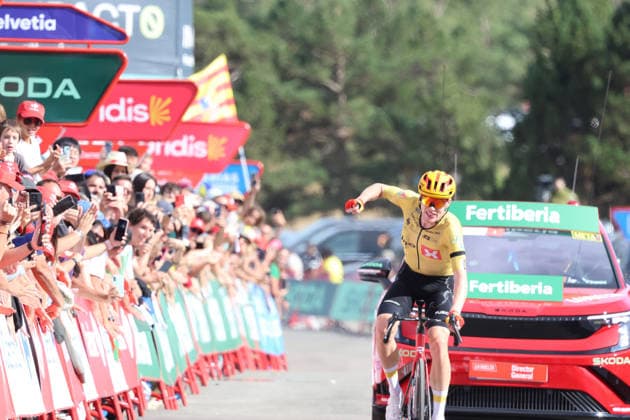 28-08-2026 Vuelta A Espana; Tappa 07 Vall D alba - Valdelinares; 2026, Uno X - Mobility; Leknessund, Andreas; Re, Harald Di Novergia; Valdelinares; 