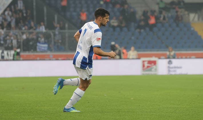 2-2 Torjubel Josip Brekalo (Hertha BSC Berlin) Fussball, Herren, Saison 2026 2027 2.BL, Eintracht Stadion, Eintracht Braunschweig gegen Hertha BSC Berlin DFL REGULATIONS PROHIBIT ANY USE OF PHOTOGRAPHS AS IMAGE SEQUENCES AND OR QUASI-VIDEO. *** 2 2 Goal celebration by Josip Brekalo, Hertha BSC Berlin, Men s Soccer, 2026–2027 season, 2. Bundesliga, Eintracht Stadium, Eintracht Braunschweig vs. Hertha BSC Berlin DFL REGULATIONS PROHIBIT ANY USE OF PHOTOGRAPHS AS IMAGE SEQUENCES AND OR QUASI-VIDEO