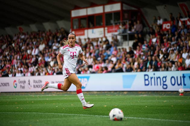 COLOGNE, GERMANY - 28 AUGUST, 2026: Vanessa Leimenstoll - The football match 1. FC Koeln v TSG 1899 Hoffenheim - Google Pixel Frauen-Bundesliga at Franz-Kremer-Stadion.  Copyright: xVitaliixKliuievx