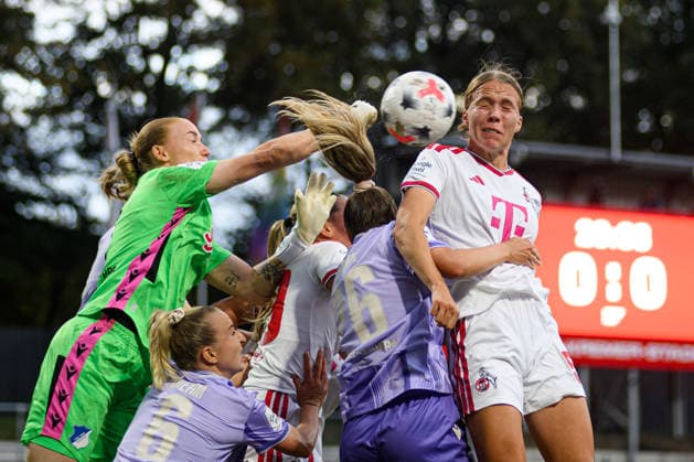 COLOGNE, GERMANY - 28 AUGUST, 2026: - The football match 1. FC Koeln v TSG 1899 Hoffenheim - Google Pixel Frauen-Bundesliga at Franz-Kremer-Stadion.  Copyright: xVitaliixKliuievx