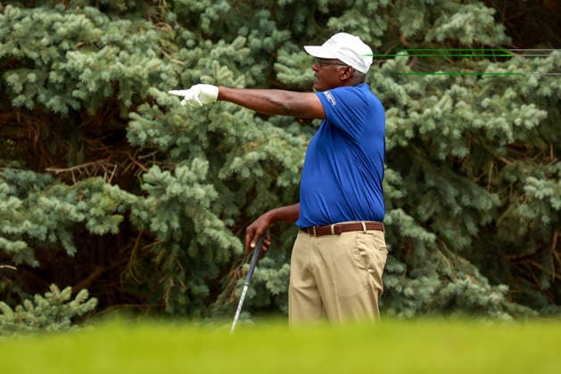The Ally Challenge GRAND BLANC,MICHIGAN-AUGUST 28: Vijay Singh of Fiji gestures at the 2nd tee during the first round of The Ally Challenge presented by McLaren at Warwick Hills Golf & Country Club, Grand Blanc, MI, USA Friday, August 28, 2026. Grand Blanc Michigan United States  Copyright: xAmyxLemusx originalFilename:lemus-theallyc260828_nprKV.jpg