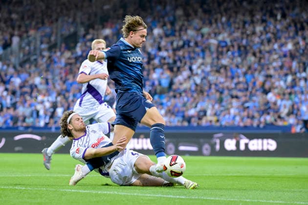 Joel Bu Hanna (VfL Osnabrueck) und Christian Rasmussen (VfL Bochum) im Kampf um den Ball waehrend des spiels der 2. Bundesliga zwischen VfL Bochum und VfL Osnabrueck, Vonovia Ruhrstadion am 28. August 2026 in Bochum, Deutschland. (Foto von Max Maiwald DeFodi Images) +++ Joel Bu Hanna (VfL Osnabrueck) und Christian Rasmussen (VfL Bochum) battle for the ball during the 2nd Bundesliga match between VfL Bochum and VfL Osnabrueck at Vonovia Ruhrstadion on August 28, 2026 in Bochum, Germany. (Photo by Max Maiwald DeFodi Images) DFB DFL REGULATIONS PROHIBIT ANY USE OF PHOTOGRAPHS AS IMAGE SEQUENCES AND OR QUASI-VIDEO. (Photo by Max Maiwald DeFodi Images) - *** Joel Bu Hanna of VfL Osnabrück and Christian Rasmussen of VfL Bochum battle for the ball during the 2. Bundesliga match between VfL Bochum and VfL Osnabrück at the Vonovia Ruhrstadion on August 28, 2026, in Bochum, Germany Photo by Max Maiwald DeFodi Images Joel Bu Hanna of VfL Osnabrück and Christian Rasmussen of VfL Bochum battle for the ball during the 2nd Bundesliga match between VfL Bochum and VfL Osnabrück at Vonovia Ruhrstadion on August 28, 2026 in Bochum, Germany. Photo by Max Maiwald, DeFodi Images. DFB and DFL regulations prohibit any use of photographs as image sequences and or quasi-video. Photo by Max Maiwald, DeFodi Images.