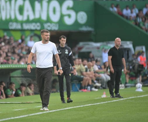 ESP: LaLiga EA Sports Racing Santander v Elche CF Martin Anselmi coach of Elche during LaLiga EA Sports between Racing Santander v Elche CF played at Campos de de El Sardinero Stadium in Cantabria on August 28, 2026 in Spain Spain Futbol Copyright: xAgenciaxLOFx
