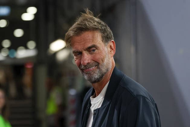 Juergen Klopp (Bundestrainer), GER, FC Bayern Muenchen vs. VfB Stuttgart, Fussball, Bundesliga, 1. Spieltag, Saison 2026 2027, 28.08.2026, DFL DFB REGULATIONS PROHIBIT ANY USE OF PHOTOGRAPHS as IMAGE SEQUENCES and or QUASI-VIDEO, GER, FC Bayern Muenchen vs. VfB Stuttgart, Fussball, Bundesliga, 1. Spieltag, Saison 2026 2027, 28.08.2026 Muenchen *** Jürgen Klopp, German National Team Coach, GER, FC Bayern Munich vs. VfB Stuttgart, Soccer, Bundesliga, Matchday 1, 2026–2027 Season, August 28, 2026, DFL and DFB regulations prohibit any use of photographs as image sequences and or quasi-video, GER, FC Bayern Munich vs. VfB Stuttgart, soccer, Bundesliga, Matchday 1, 2026–2027 season, August 28, 2026, Munich Copyright: xEibner-Pressefoto JennixMaulx EP_JML