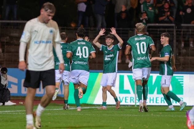 28.08.2026, Fußball, Herren, Saison 2026 2027, Regionalliga Bayern, 6. Spieltag: FC Schweinfurt 05 - SpVgg Greuther Fürth II Schweinfurt Riedel-Bau-Arena im Sachs-Stadio Bayern Unterfranken Deutschland