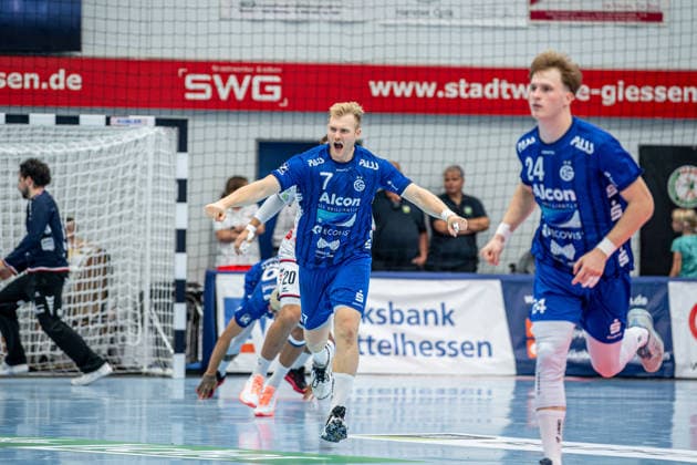2. HBL; TV Hüttenberg - TV Großwallstadt, 28.08.26 Patrick Gempp (TV Großwallstadt, 7) 2. HBL; TV Hüttenberg - TV Großwallstadt: Hüttenberg, 28.08.26 Copyright: xBEAUTIFULxSPORTS Roeczeyx