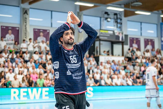 2. HBL; TV Hüttenberg - TV Großwallstadt, 28.08.26 Yahav Shamir (TV Hüttenberg, 55) 2. HBL; TV Hüttenberg - TV Großwallstadt: Hüttenberg, 28.08.26 Copyright: xBEAUTIFULxSPORTS Roeczeyx