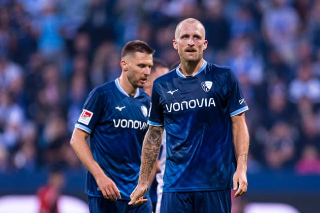 28.08.2026, Fussball, 3. Spieltag der 2. Bundesliga, VfL Bochum 1848 - VfL Osnabrück. Philipp Hofmann (VfL Bochum 1848). Bochum Vonovia Ruhrstadion NRW Deutschland xRHR-FOTO DEx *** August 28, 2026, Soccer, Matchday 3 of the 2. Bundesliga, VfL Bochum 1848 vs. VfL Osnabrück, Philipp Hofmann, VfL Bochum 1848, Bochum, Vonovia Ruhrstadion, North Rhine-Westphalia, Germany, xRHR, PHOTO DEx Copyright: DennisxEwert RHR-FOTOx RHR-FOTO DE