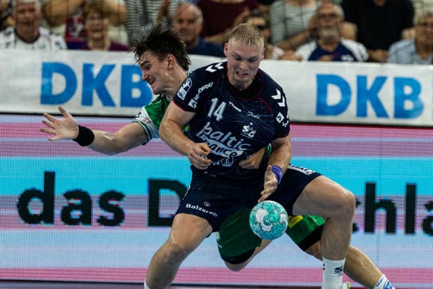 Opel HBL: SG Flensburg-Handewitt vs ThSV Eisenach; 28.08.26 Opel HBL: SG Flensburg-Handewitt vs ThSV Eisenach, GGW Arena am 28.08.26 Copyright: xBEAUTIFULxSPORTS MarioxM.xKobergx