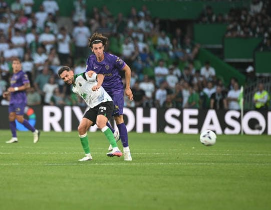 ESP: LaLiga EA Sports Racing Santander v Elche CF Josan Ferrandez of Elche during LaLiga EA Sports between Racing Santander v Elche CF played at Campos de de El Sardinero Stadium in Cantabria on August 28, 2026 in Spain Spain Futbol Copyright: xAgenciaxLOFx