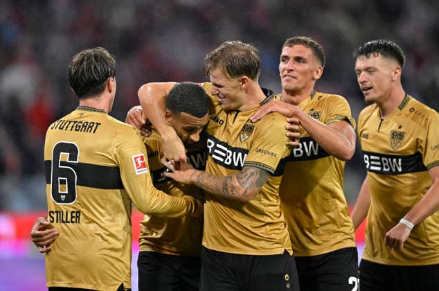 TOR zum 1:1 Josha Vagnoman VfB Stuttgart (04) Finn Jeltsch VfB Stuttgart (29) Angelo Stiller VfB Stuttgart (06) Grischa Proemel VfB Stuttgart (21) Dzenan Pejcinovic VfB Stuttgart (17) FC Bayern Muenchen FCB vs VfB Stuttgart 28.08.2026 DFL REGULATIONS PROHIBIT ANY USE OF PHOTOGRAPHS AS IMAGE SEQUENCES AND OR QUASI-VIDEO FC Bayern Muenchen FCB vs VfB Stuttgart *** GOAL: 1-1 Josha Vagnoman (VfB Stuttgart) 04 Finn Jeltsch (VfB Stuttgart) 29 Angelo Stiller (VfB Stuttgart) 06 Grischa Proemel (VfB Stuttgart) 21 Dzenan Pejcinovic (VfB Stuttgart) 17 FC Bayern Munich (FCB) vs. VfB Stuttgart August 28, 2026 DFL regulations prohibit any use of photographs as image sequences and or quasi-video FC Bayern Munich (FCB) vs. VfB Stuttgart