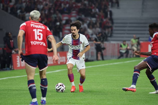 FOOTBALL : LOSC Lille vs PSG Paris Saint-Germain - Ligue 1 J2 - 28 08 2026 lors du match LOSC Lille vs PSG Paris Saint-Germain , Ligue 1 J2, Decathlon Arena stade Pierre Mauroy, le 28 aoÃ»t 2026 - photo Laurent Sanson PsnewZ  Copyright: xLaurentxSANSONx xPsnewZx