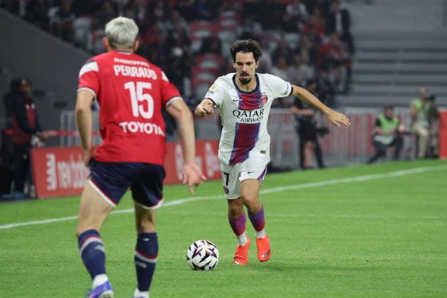 FOOTBALL : LOSC Lille vs PSG Paris Saint-Germain - Ligue 1 J2 - 28 08 2026 lors du match LOSC Lille vs PSG Paris Saint-Germain , Ligue 1 J2, Decathlon Arena stade Pierre Mauroy, le 28 aoÃ»t 2026 - photo Laurent Sanson PsnewZ  Copyright: xLaurentxSANSONx xPsnewZx