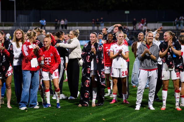 COLOGNE, GERMANY - 28 AUGUST, 2026: - The football match 1. FC Koeln v TSG 1899 Hoffenheim - Google Pixel Frauen-Bundesliga at Franz-Kremer-Stadion.  Copyright: xVitaliixKliuievx