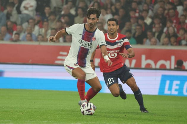 FOOTBALL : LOSC Lille vs PSG Paris Saint-Germain - Ligue 1 J2 - 28 08 2026 Ferran TORRES (PSG) lors du match LOSC Lille vs PSG Paris Saint-Germain , Ligue 1 J2, Decathlon Arena stade Pierre Mauroy, le 28 aoÃ»t 2026 - photo Laurent Sanson PsnewZ  Copyright: xLaurentxSANSONx xPsnewZx
