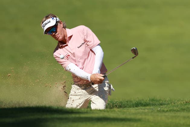 The Ally Challenge GRAND BLANC,MICHIGAN-AUGUST 28: Brett Quigley of the United States hits out of the bunker toward the 10th green during the first round of The Ally Challenge presented by McLaren at Warwick Hills Golf & Country Club, Grand Blanc, MI, USA Friday, August 28, 2026. Grand Blanc Michigan United States  Copyright: xJorgexLemusx originalFilename:lemus-theallyc260828_npxKQ.jpg