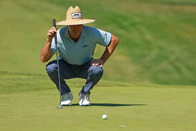 The Ally Challenge GRAND BLANC,MICHIGAN-AUGUST 28: Ben Crane of the United States lines up his putt on the 10th green during the first round of The Ally Challenge presented by McLaren at Warwick Hills Golf & Country Club, Grand Blanc, MI, USA Friday, August 28, 2026. Grand Blanc Michigan United States  Copyright: xJorgexLemusx originalFilename:lemus-theallyc260828_npqI3.jpg