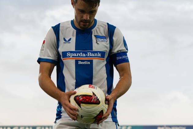 Josip Brekalo (Hertha BSC, 7) 28.08.2026, Eintracht Braunschweig vs Hertha BSC, Fussball, 2. Bundesliga, Eintracht Stadion, Braunschweig DFL regulations prohibit any use of photographs as image sequences and or quasi-video. *** Josip Brekalo, Hertha BSC, August 28, 2026, Eintracht Braunschweig vs. Hertha BSC, soccer, 2. Bundesliga, Eintracht Stadium, Braunschweig. DFL regulations prohibit any use of photographs as image sequences and or quasi-video. Copyright: HMBxMedia xFinnxWeidmann