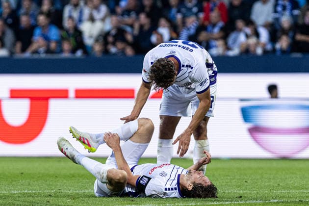 2.Fußball Bundesliga: VfL Bochum 1848 - VfL Osnabrück; 28.08.2026 Jannik Müller (VfL Osnabrück, 24) liegt auf dem Rasen nach dem Faul. 2.Fußball Bundesliga: VfL Bochum 1848 - VfL Osnabrück; Ruhrstadion, Bochum; 28.08.2026 DFL regulations prohibit any use of photographs as image sequences and or quasi video. *** German Bundesliga: VfL Bochum 1848 vs. VfL Osnabrück, August 28, 2026; Jannik Müller (VfL Osnabrück), 24 lies on the field after a foul 2. Bundesliga VfL Bochum 1848 vs. VfL Osnabrück Ruhrstadion, Bochum August 28, 2026 DFL regulations prohibit any use of photographs as image sequences and or quasi-video Copyright: xBEAUTIFULxSPORTS Buriakovx