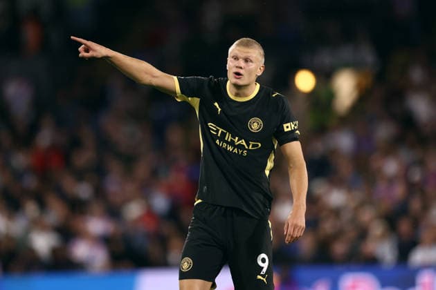 Crystal Palace v Manchester City 28 August 2026, London - Premier League Football - Crystal Palace v Manchester City - Erling Haaland of Manchester City - Photo: Jacques Feeney Offside. London UK Copyright: xJacquesxFeeneyx xOffsidexOffside