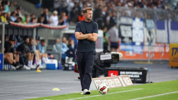 Braunschweig vs Hertha BSC, 2. BL Braunschweig, 28.08.2026, Fußball, Herren, 2. BL, Saison 2026 2027, Eintracht Braunschweig vs. Hertha BSC Berlin: Cheftrainer Lars Kornetka (Eintracht Braunschweig) (DFL DFB REGULATIONS PROHIBIT ANY USE OF PHOTOGRAPHS as IMAGE SEQUENCES and or QUASI-VIDEO) Stadion an der Hamburger Straße Niedersachsen Deutschland *** Braunschweig vs. Hertha BSC, 2nd Bundesliga Braunschweig, August 28, 2026, Soccer, Men s, 2nd Bundesliga, 2026–2027 Season, Eintracht Braunschweig vs. Hertha BSC Berlin Head Coach Lars Kornetka Eintracht Braunschweig DFL DFB REGULATIONS PROHIBIT ANY USE OF PHOTOGRAPHS AS IMAGE SEQUENCES AND OR QUASI-VIDEO Stadion an der Hamburger Straße Lower Saxony, Germany