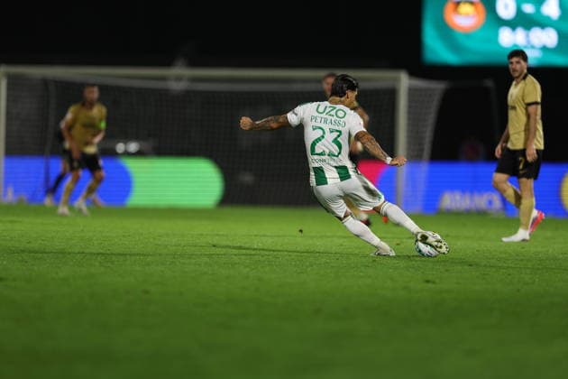 August 28, 2026, Vila Do Conde, Porto, Portugal: Vila do Conde, PORTUGAL - AUGUST 28: Francisco Petrasso of Rio Ave in action during the Liga Portugal Betclic 2026 27 match between Rio Ave and Sporting CP at Estadio dos arcos, on August 28, 2026 in Vila do Conde, Portugal. Vila Do Conde Portugal - ZUMAe141 20260828_zsp_e141_079 Copyright: xLuisxEirasx