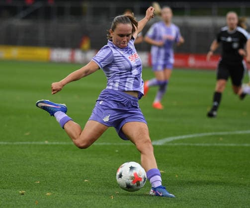 28.08.2026, xophax, Fussball 1.Bundesliga, 1.FC Koeln Frauen-Bundesliga , Frauenfussball. Frauen Bundesliga Google Pixel Frauen.Bundesliga 26 27. 1.FC Köln gegen TSG Hoffenheim. Marie Steiner ( TSG Hoffenheim ) Koeln *** August 28, 2026, xophax, Soccer, Bundesliga 1, 1. FC Köln Women s Bundesliga, Women s Soccer, Women s Bundesliga, Google Pixel, Women s Bundesliga, August 26–27, 1. FC Köln vs. TSG Hoffenheim, Marie Steiner, TSG Hoffenheim, Cologne