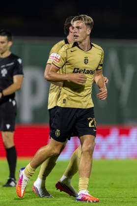 August 28, 2026, Vila Do Conde, Porto, Portugal: Vila do Conde, August 28 - Jesse Derry of Sporting CP is seen after a missing opportunity during the Rio Ave FC x Sporting CP match for the Liga Portugal Betclic 2026 27 on August 28, 2026 in Vila do Conde, Portugal Rio Ave FC X Sporting Cp - Liga Portugal Betclic  - ZUMAl192 20260828_zsp_l192_061 Copyright: xMiguelxLemosx