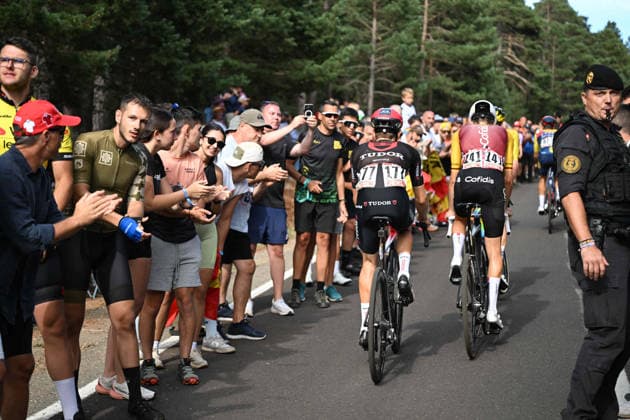 28-08-2026 Vuelta A Espana; Tappa 07 Vall D alba - Valdelinares; 2026, Tudor; 2026, Cofidis; Weiss, Fabian; Buchmann, Emanuel; Valdelinares; 