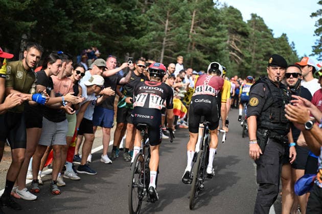 28-08-2026 Vuelta A Espana; Tappa 07 Vall D alba - Valdelinares; 2026, Tudor; 2026, Cofidis; Weiss, Fabian; Buchmann, Emanuel; Valdelinares; 