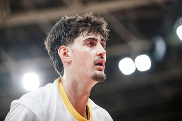 ESP: Spain - Portugal second Qualifying Window for the Qatar 2027 World Cup Aday Mara of Spain during second qualifying phase for the 2027 World Cup Window between Spain v Portugal played at Principe Felipe stadium, Zaragoza on August 28, 2026 in Spain Zaragoza Spain Baloncesto Copyright: xAgenciaxLOFx