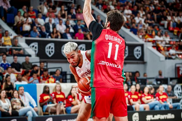ESP: Spain - Portugal second Qualifying Window for the Qatar 2027 World Cup Willy Hernangomez of Spain during second qualifying phase for the 2027 World Cup Window between Spain v Portugal played at Principe Felipe stadium, Zaragoza on August 28, 2026 in Spain Zaragoza Spain Baloncesto Copyright: xAgenciaxLOFx