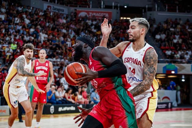 ESP: Spain - Portugal second Qualifying Window for the Qatar 2027 World Cup Willy Hernangomez of Spain during second qualifying phase for the 2027 World Cup Window between Spain v Portugal played at Principe Felipe stadium, Zaragoza on August 28, 2026 in Spain Zaragoza Spain Baloncesto Copyright: xAgenciaxLOFx