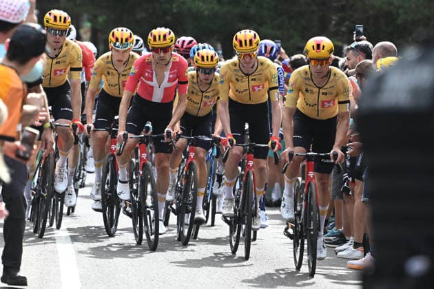 28-08-2026 Vuelta A Espana; Tappa 07 Vall D alba - Valdelinares; 2026, Groupama - Fdj United; Nielsen Magnus, Cort; Re, Harald Di Novergia; Valdelinares; 