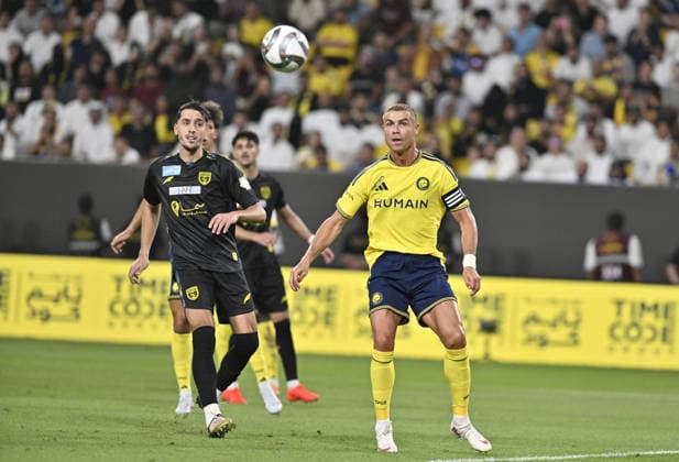 Saudi Arabia Pro League: Al-Nassr v Al-Taawon RIYADH, SAUDI ARABIA - AUGUST 28: Cristiano Ronaldo of Al-Nassr in action during the Saudi Arabia Pro League match between Al-Nassr and Al-Taawon at King Saud University Stadium in Riyadh, Saudi Arabia on August 28, 2026. Mohammed Saad Anadolu Riyadh Saudi Arabia. Editorial use only. Please get in touch for any other usage.  Copyright: x2026xAnadoluxMohammedxSaadx