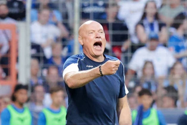 28.08.2026, xgrfx, Fussball 2.Bundesliga, VfL Bochum - VfL Osnabrück v.l. Uwe Rösler (VfL Bochum) (DFL DFB REGULATIONS PROHIBIT ANY USE OF PHOTOGRAPHS as IMAGE SEQUENCES and or QUASI-VIDEO) Bochum *** August 28, 2026, xgrfx, Soccer 2. Bundesliga, VfL Bochum vs. VfL Osnabrück, Coach Uwe Rösler, VfL Bochum, DFL, DFB. REGULATIONS PROHIBIT ANY USE OF PHOTOGRAPHS AS IMAGE SEQUENCES AND OR QUASI-VIDEO. Bochum