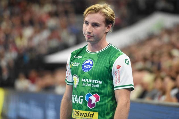 Handball I Herren I Saison 2026-2027 I Bundesliga I 1. Spieltag I SG Flensburg-Handewitt - ThSV Eisenach I 28.08.2026 Felix Montebovi (91, ThSV Eisenach) Copyright: xLobeca JanxKirschnerx