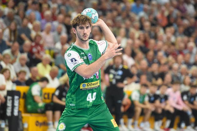 Handball I Herren I Saison 2026-2027 I Bundesliga I 1. Spieltag I SG Flensburg-Handewitt - ThSV Eisenach I 28.08.2026 Stephan Seitz (44, ThSV Eisenach) Copyright: xLobeca JanxKirschnerx