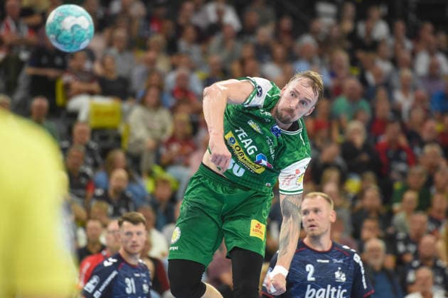 Handball I Herren I Saison 2026-2027 I Bundesliga I 1. Spieltag I SG Flensburg-Handewitt - ThSV Eisenach I 28.08.2026 Dominik Solak (44, ThSV Eisenach) Copyright: xLobeca JanxKirschnerx