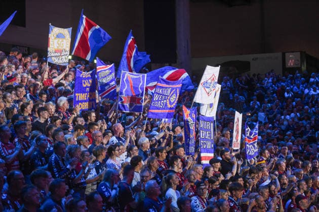 Handball I Herren I Saison 2026-2027 I Bundesliga I 1. Spieltag I SG Flensburg-Handewitt - ThSV Eisenach I 28.08.2026 Hölle Nord, Fans Copyright: xLobeca JanxKirschnerx
